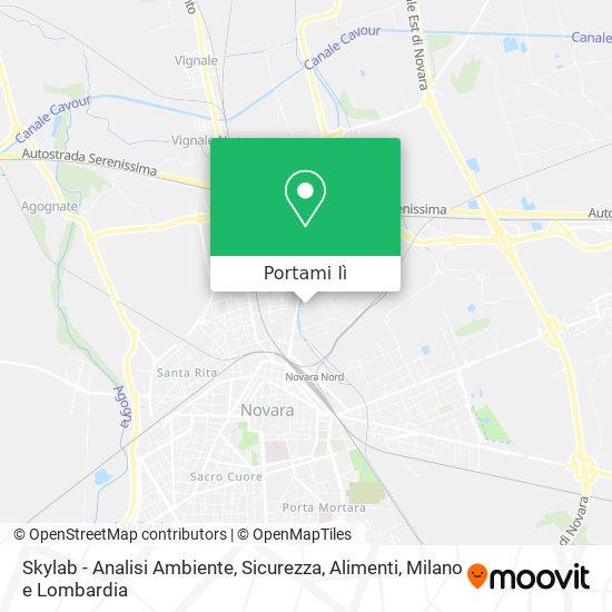 Mappa Skylab - Analisi Ambiente, Sicurezza, Alimenti