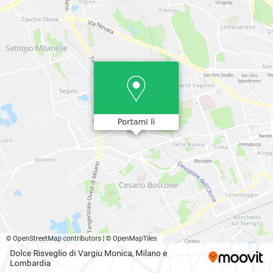 Mappa Dolce Risveglio di Vargiu Monica