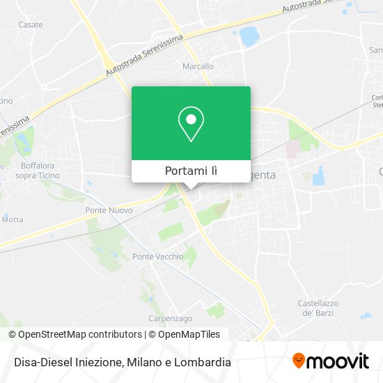 Mappa Disa-Diesel Iniezione