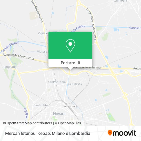 Mappa Mercan Istanbul Kebab
