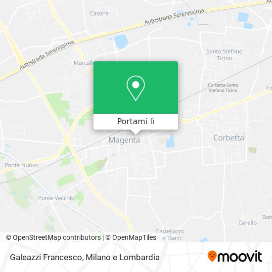 Mappa Galeazzi Francesco