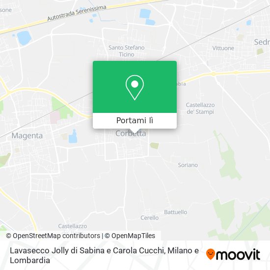 Mappa Lavasecco Jolly di Sabina e Carola Cucchi