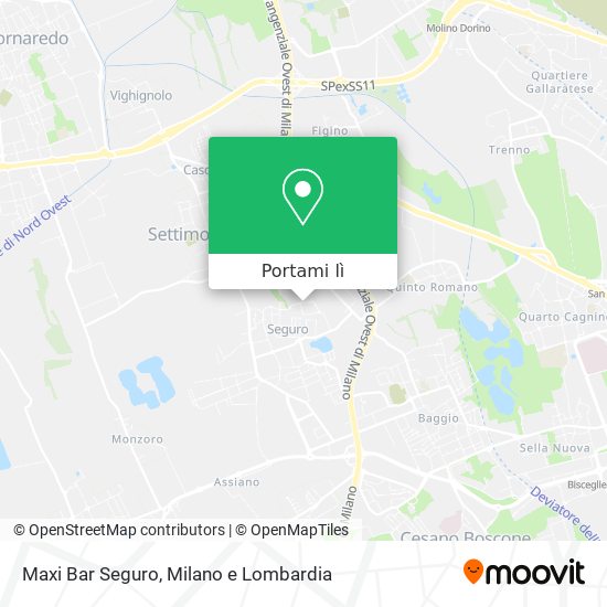 Mappa Maxi Bar Seguro