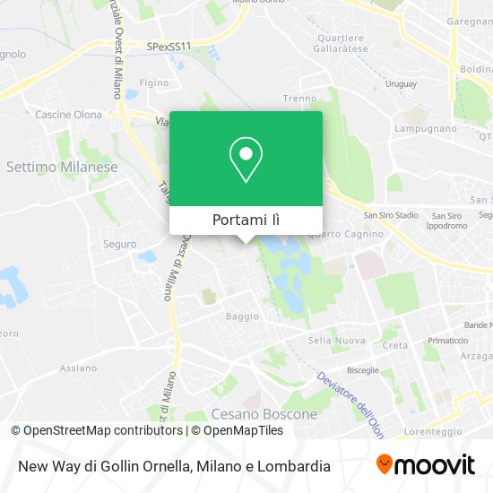 Mappa New Way di Gollin Ornella
