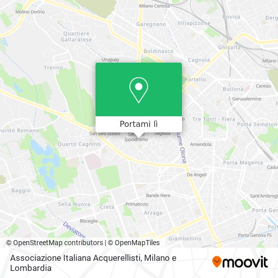 Mappa Associazione Italiana Acquerellisti