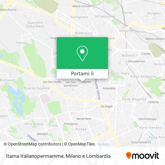 Mappa Itama Italianopermamme