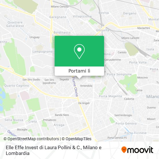 Mappa Elle Effe Invest di Laura Pollini & C.