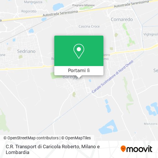 Mappa C.R. Transport di Caricola Roberto