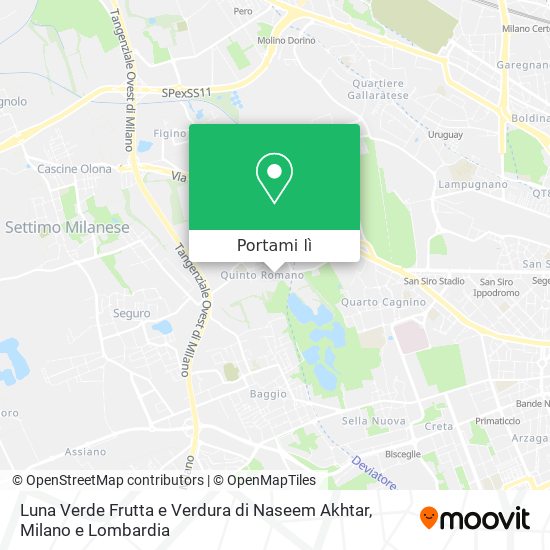 Mappa Luna Verde Frutta e Verdura di Naseem Akhtar