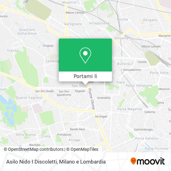 Mappa Asilo Nido I Discoletti