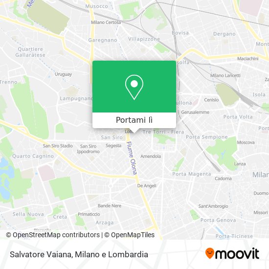 Mappa Salvatore Vaiana