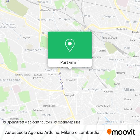 Mappa Autoscuola Agenzia Arduino