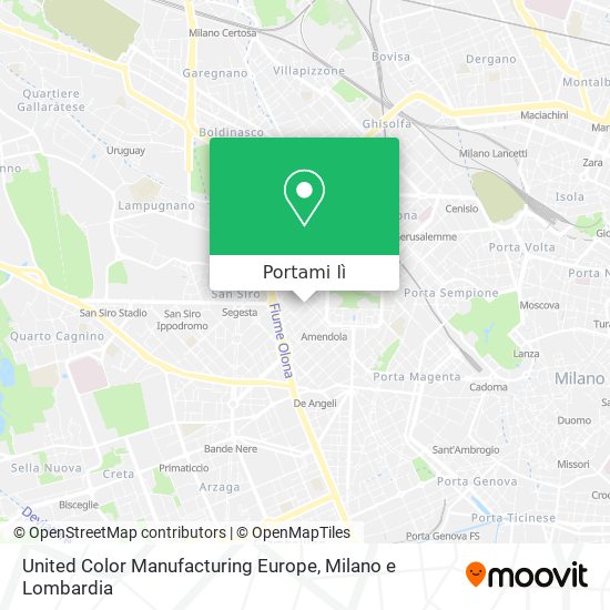 Mappa United Color Manufacturing Europe