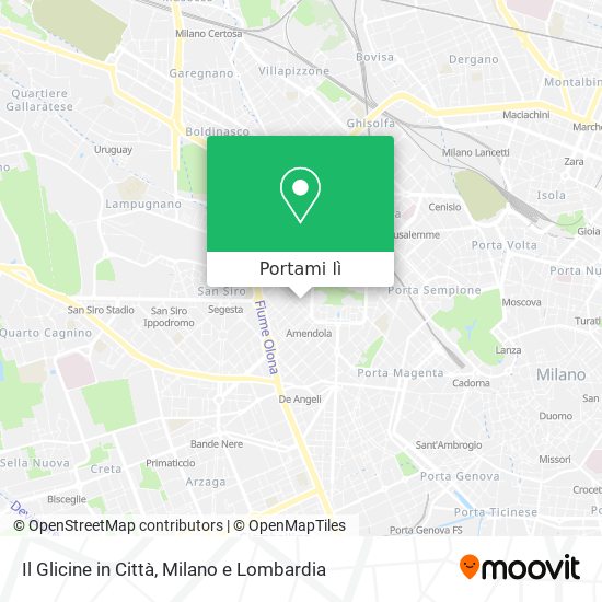 Mappa Il Glicine in Città