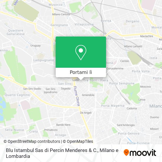 Mappa Blu Istambul Sas di Percin Menderes & C.
