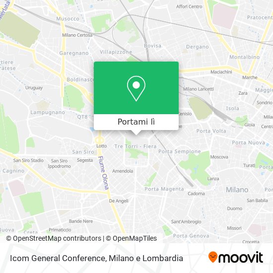 Mappa Icom General Conference