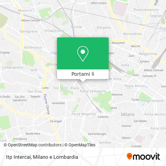 Mappa Itp Intercai