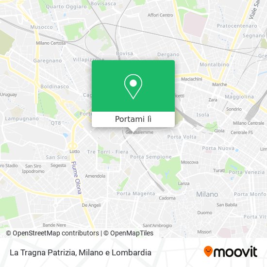 Mappa La Tragna Patrizia