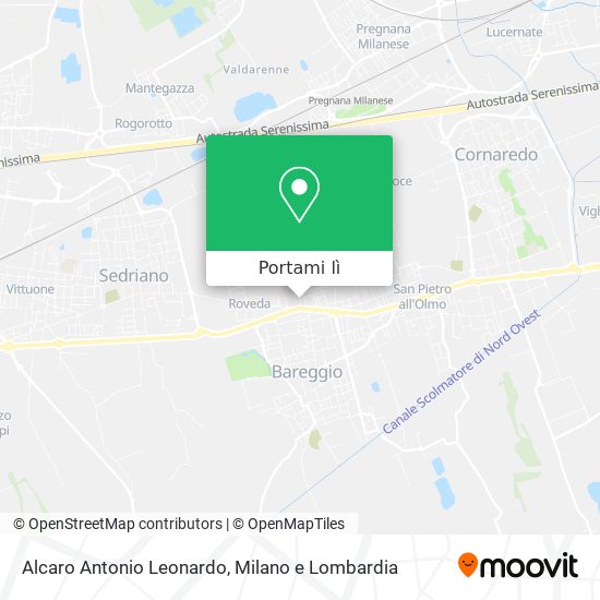 Mappa Alcaro Antonio Leonardo