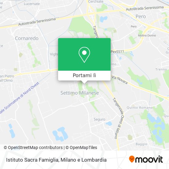 Mappa Istituto Sacra Famiglia