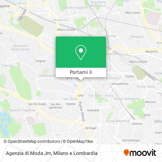 Mappa Agenzia di Moda Jm