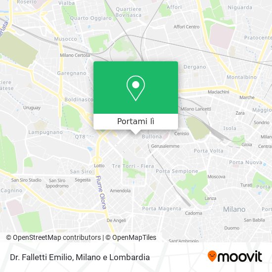 Mappa Dr. Falletti Emilio
