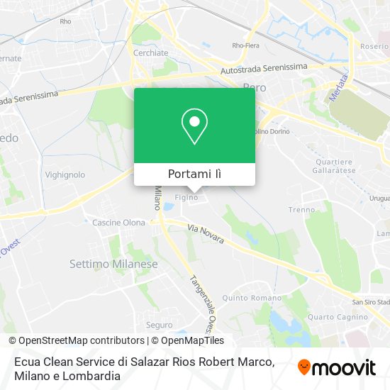 Mappa Ecua Clean Service di Salazar Rios Robert Marco