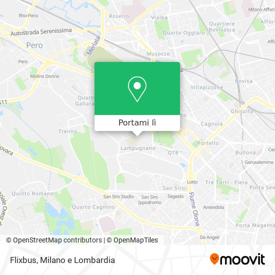 Mappa Flixbus