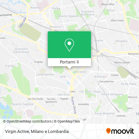 Mappa Virgin Active