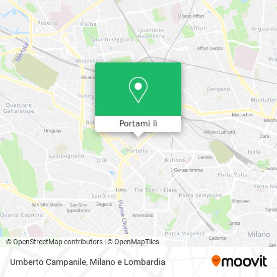 Mappa Umberto Campanile