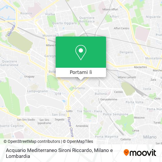 Mappa Acquario Mediterraneo Sironi Riccardo