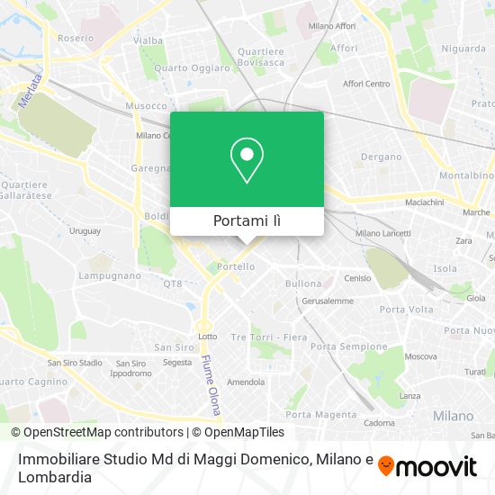 Mappa Immobiliare Studio Md di Maggi Domenico