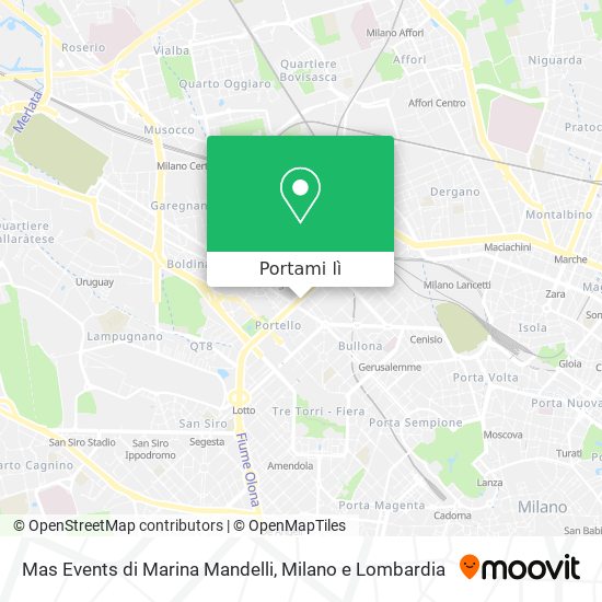 Mappa Mas Events di Marina Mandelli