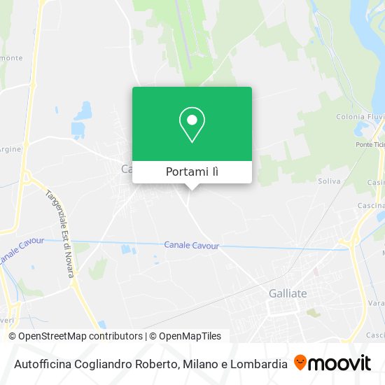 Mappa Autofficina Cogliandro Roberto