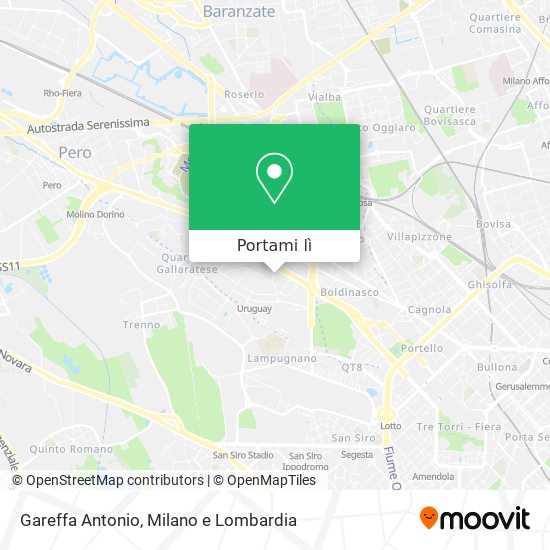 Mappa Gareffa Antonio