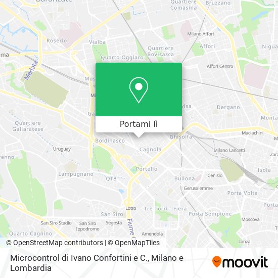 Mappa Microcontrol di Ivano Confortini e C.