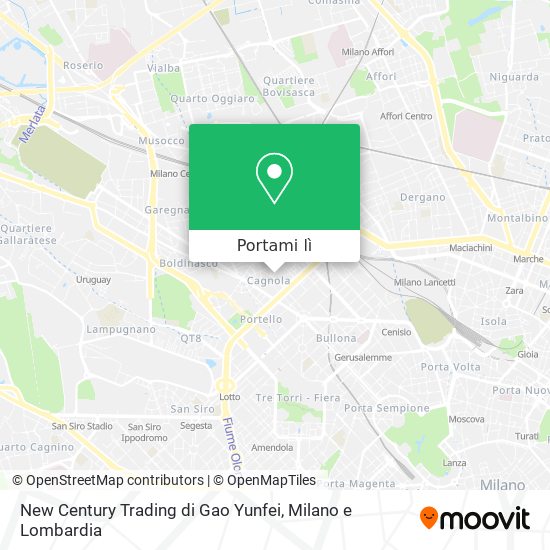 Mappa New Century Trading di Gao Yunfei