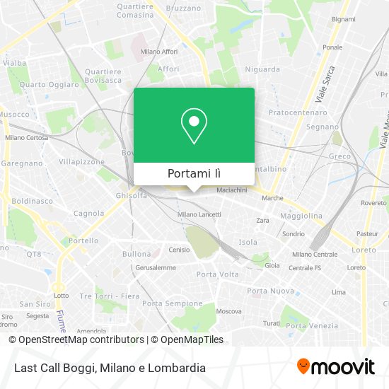Mappa Last Call Boggi