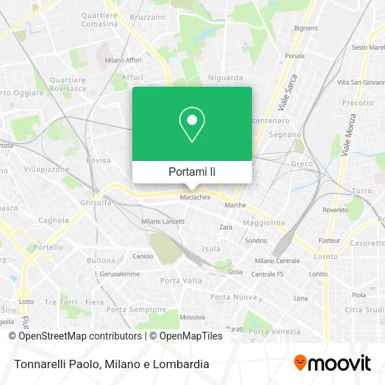 Mappa Tonnarelli Paolo