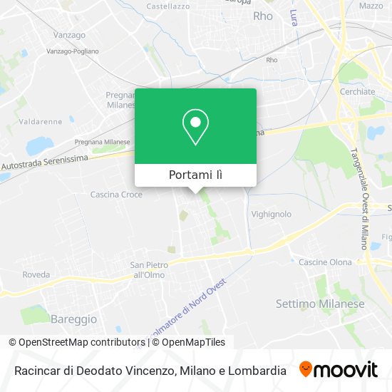 Mappa Racincar di Deodato Vincenzo