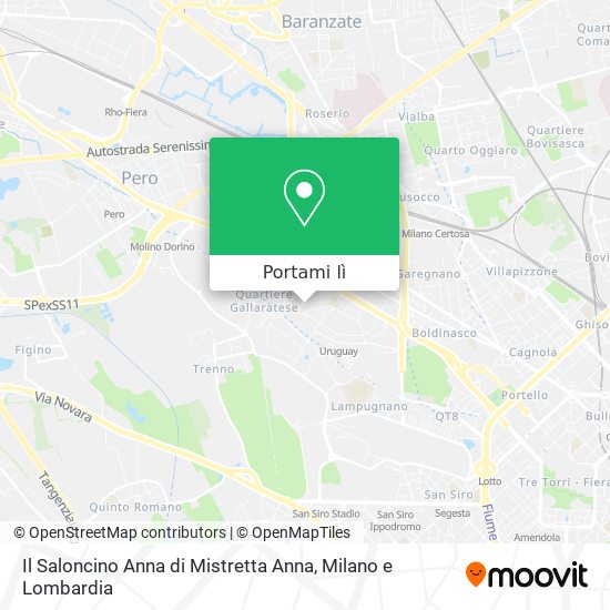 Mappa Il Saloncino Anna di Mistretta Anna