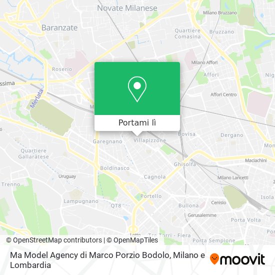 Mappa Ma Model Agency di Marco Porzio Bodolo
