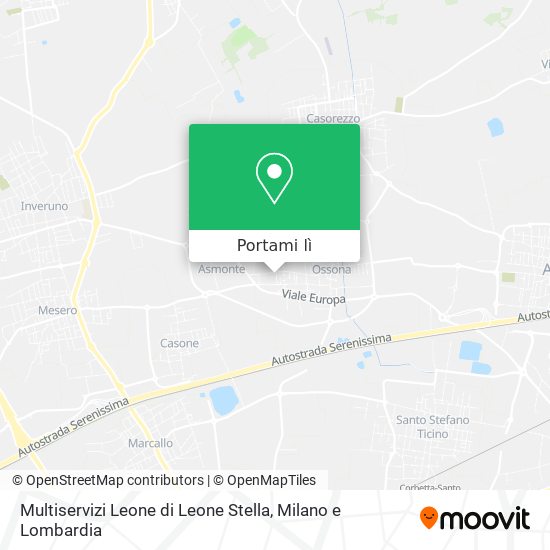 Mappa Multiservizi Leone di Leone Stella