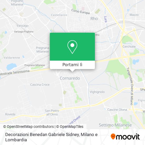 Mappa Decorazioni Benedan Gabriele Sidney