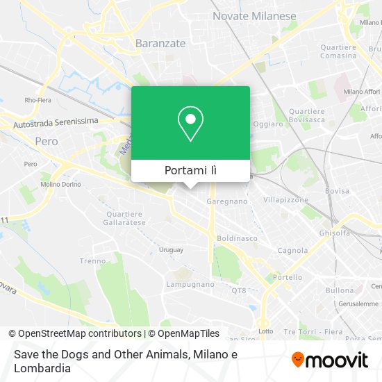 Mappa Save the Dogs and Other Animals