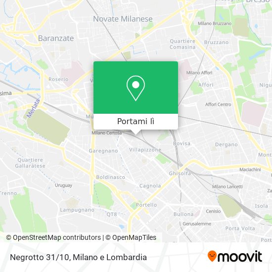 Mappa Negrotto 31/10