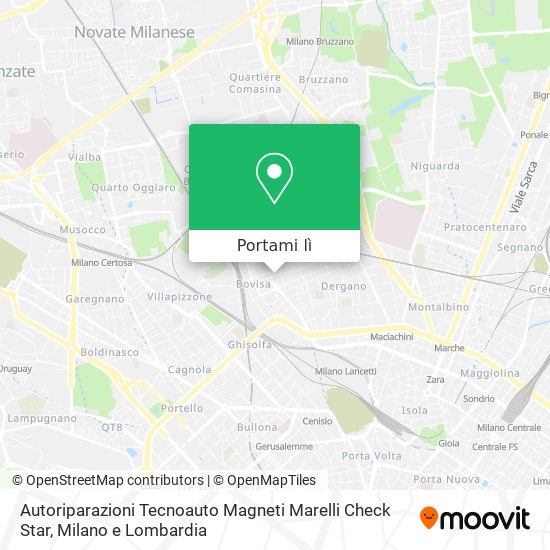 Mappa Autoriparazioni Tecnoauto Magneti Marelli Check Star
