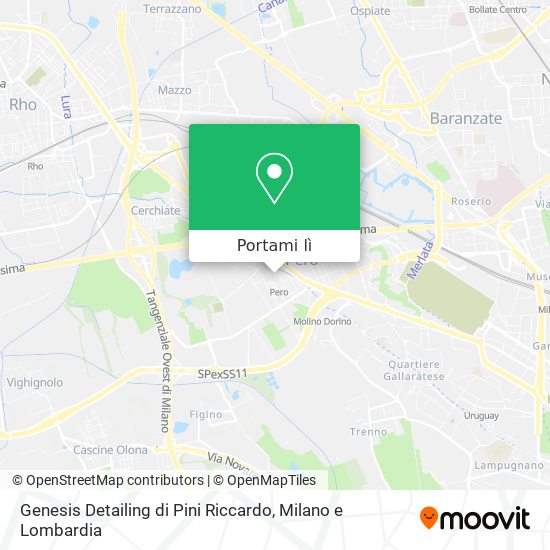 Mappa Genesis Detailing di Pini Riccardo