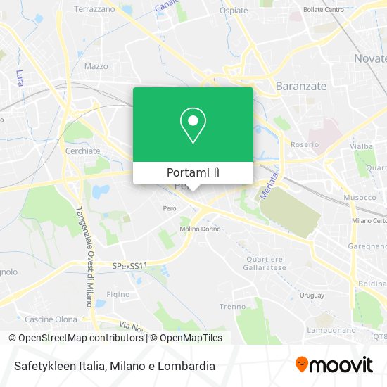 Mappa Safetykleen Italia