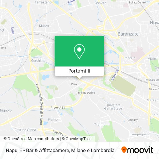 Mappa Napul'È - Bar & Affittacamere